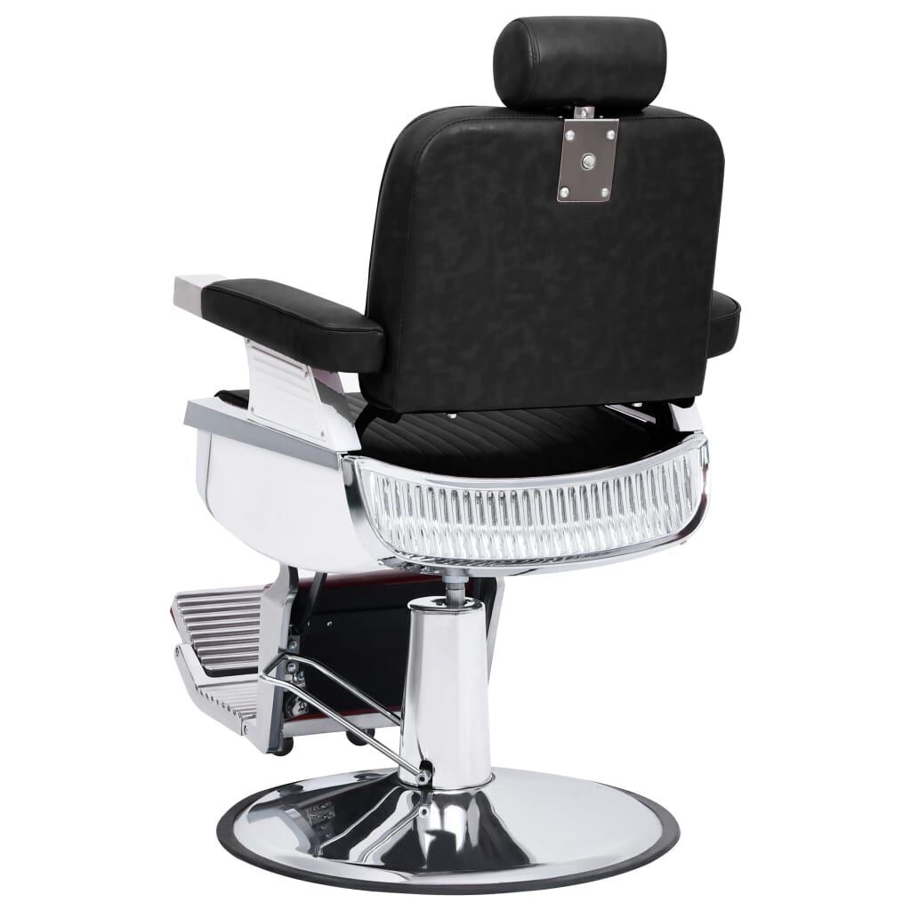 Barber Chair Black 68x69x116 cm Faux Leather Price