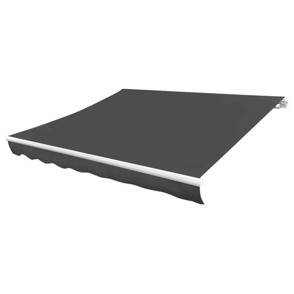 Awning Top Sunshade Canvas Anthracite 300x250 cm Price
