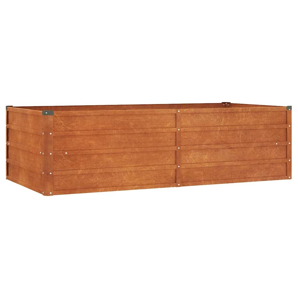 Garden Raised Bed Rusty 160x80x45 cm Corten Steel Price