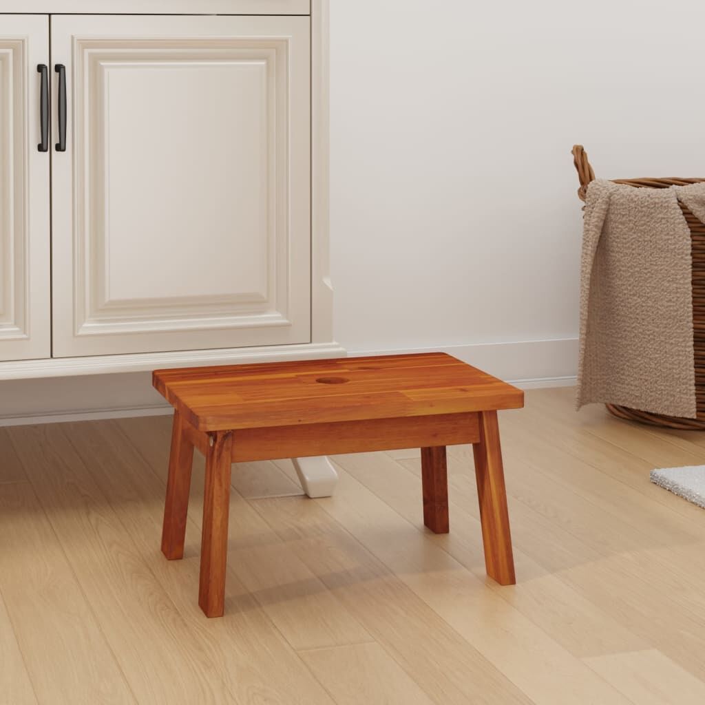 Step Stool 38x26x22 cm Solid Wood Acacia Price