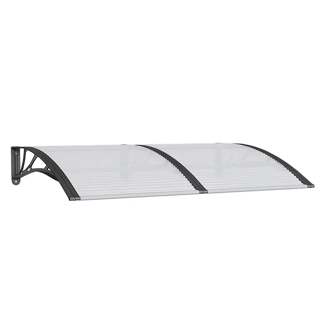 Door Canopy Black 150x100 cm Polycarbonate Price