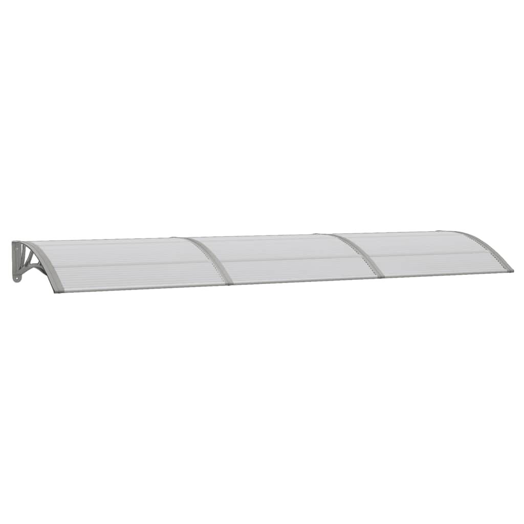 Door Canopy Grey 300x80 cm Polycarbonate Price