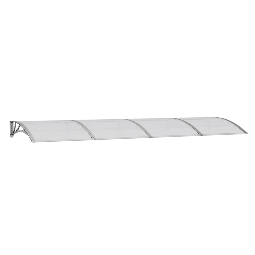 Door Canopy Grey 350x100 cm Polycarbonate Price