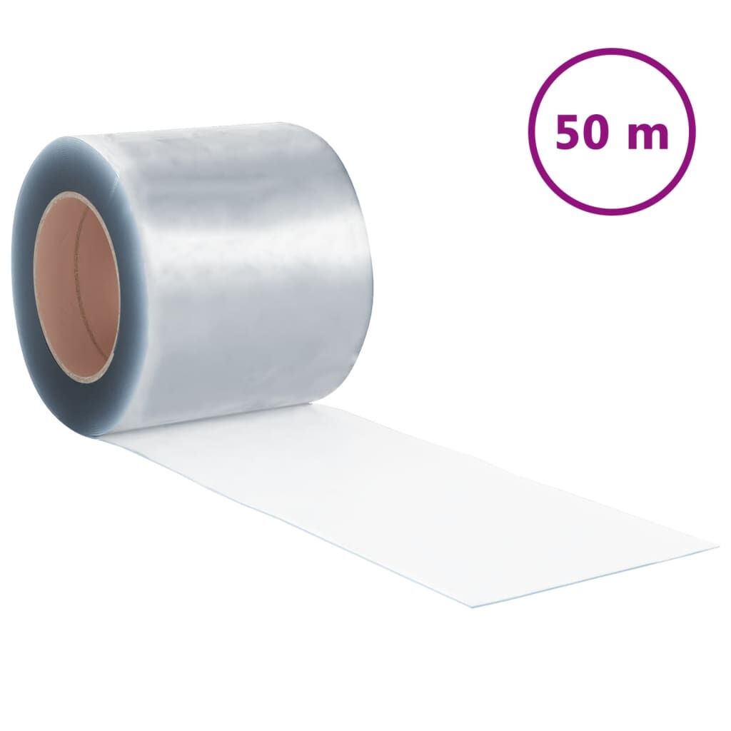 Door Curtain Transparent 200 mmx1.6 mm 50 m PVC Price