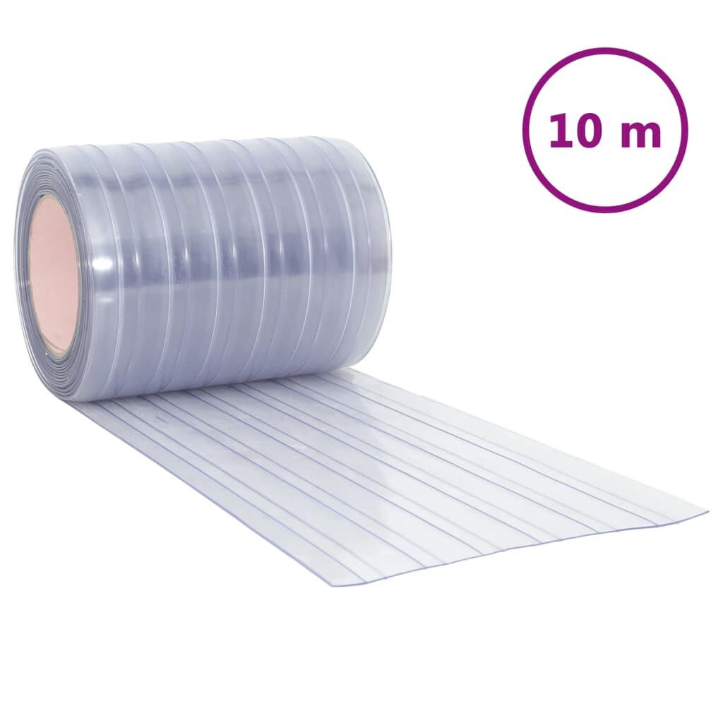 Door Curtain Transparent 300 mmx2.6 mm 10 m PVC Price