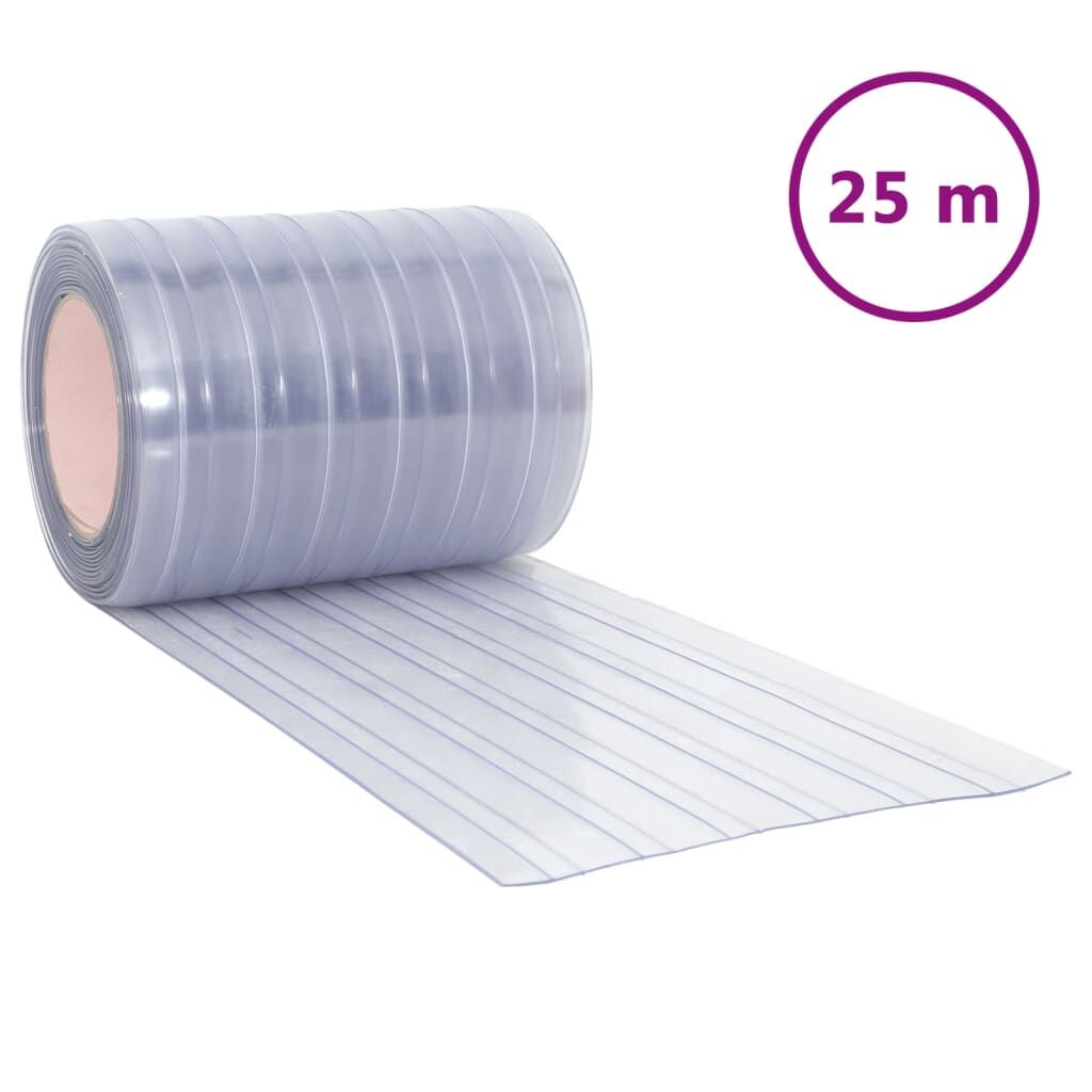 Door Curtain Transparent 300 mmx2.6 mm 25 m PVC Price