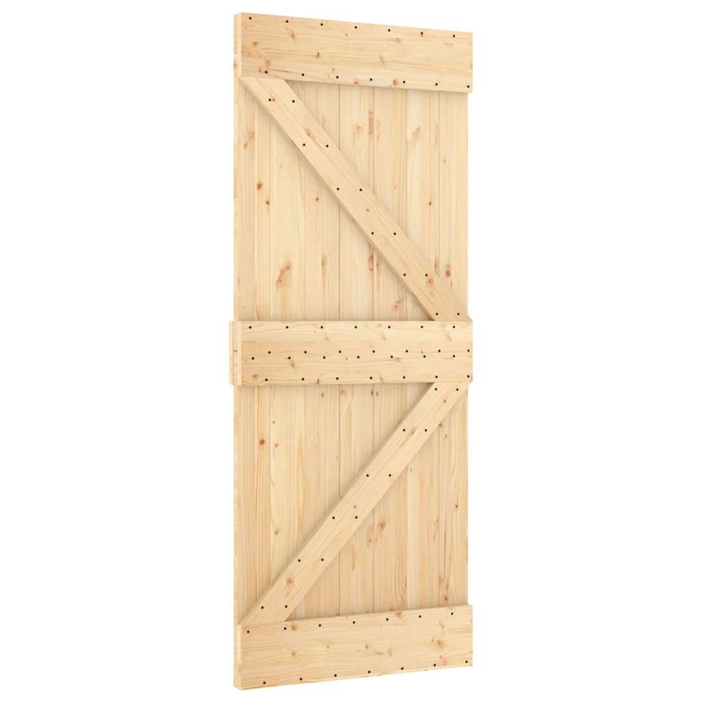 Door NARVIK 85x210 cm Solid Wood Pine Price