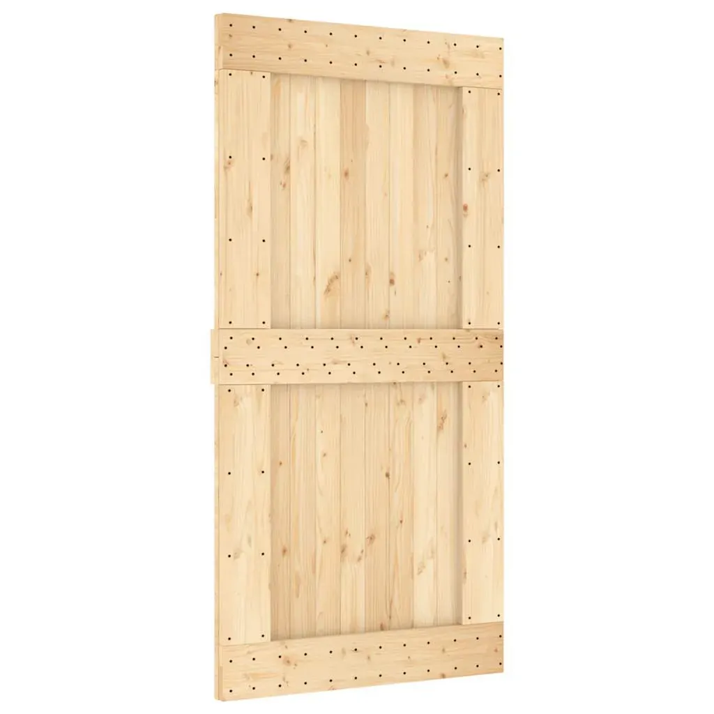 Door NARVIK 100x210 cm Solid Wood Pine Price