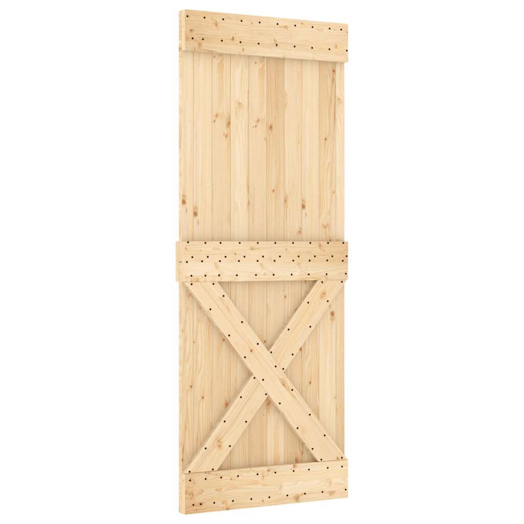 Door NARVIK 80x210 cm Solid Wood Pine Price