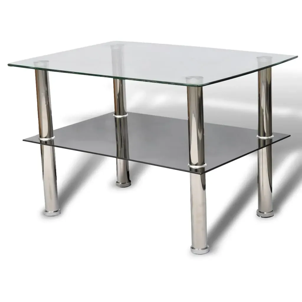 Coffee Table Glass 2 Tiers Price