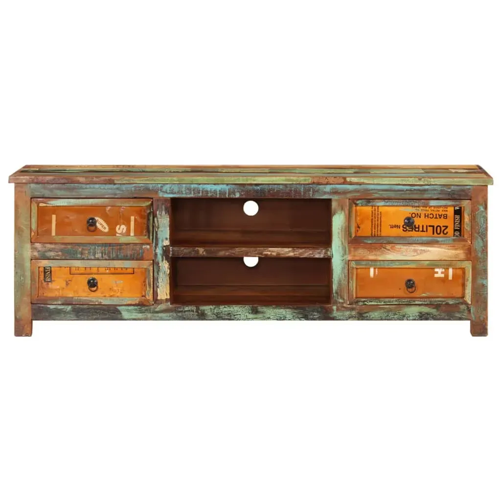 Reclaimed Wood TV Cabinet TV Stand 4 Drawers Price