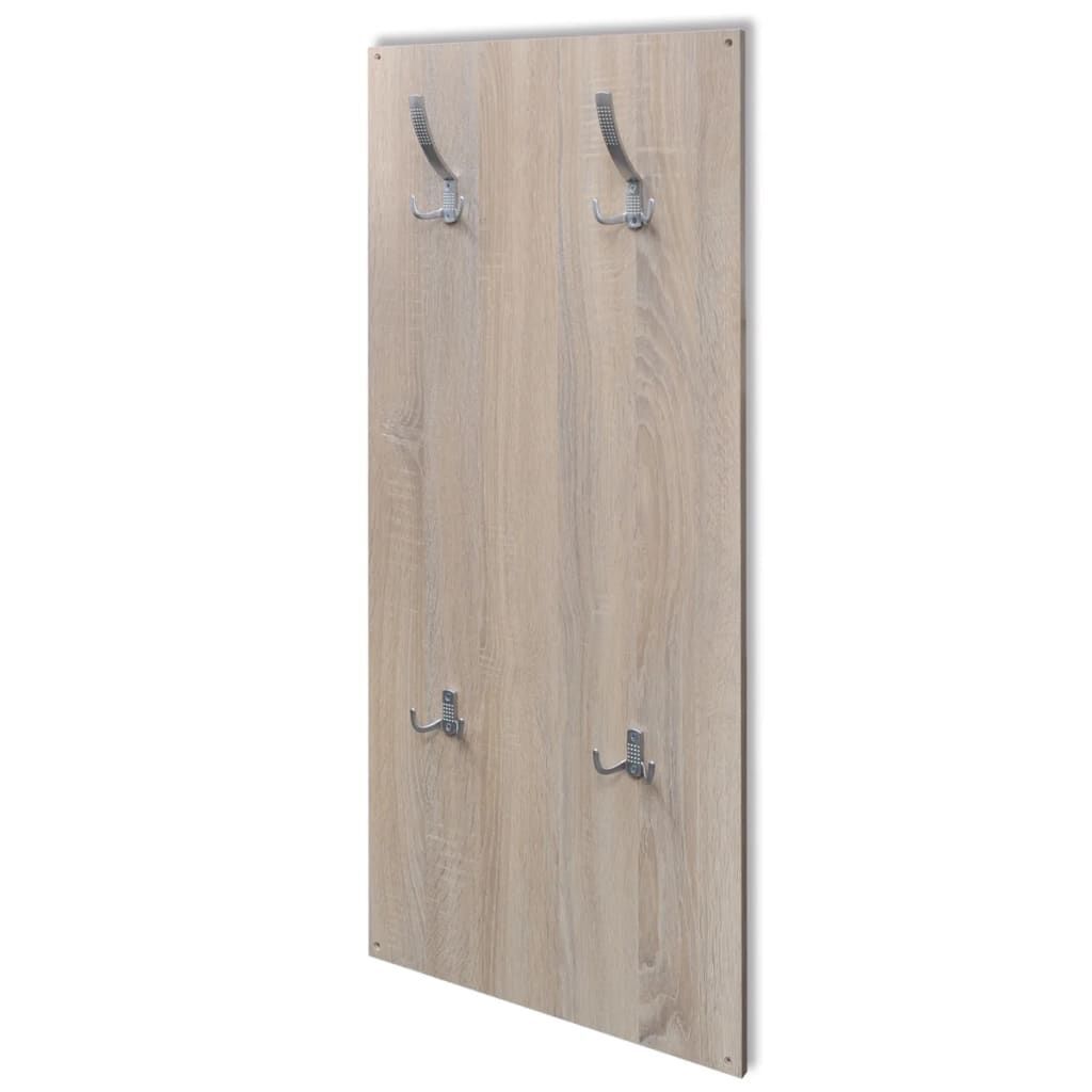 Oak and White 3-in-1 Wooden Shoe Cabinet Set Price