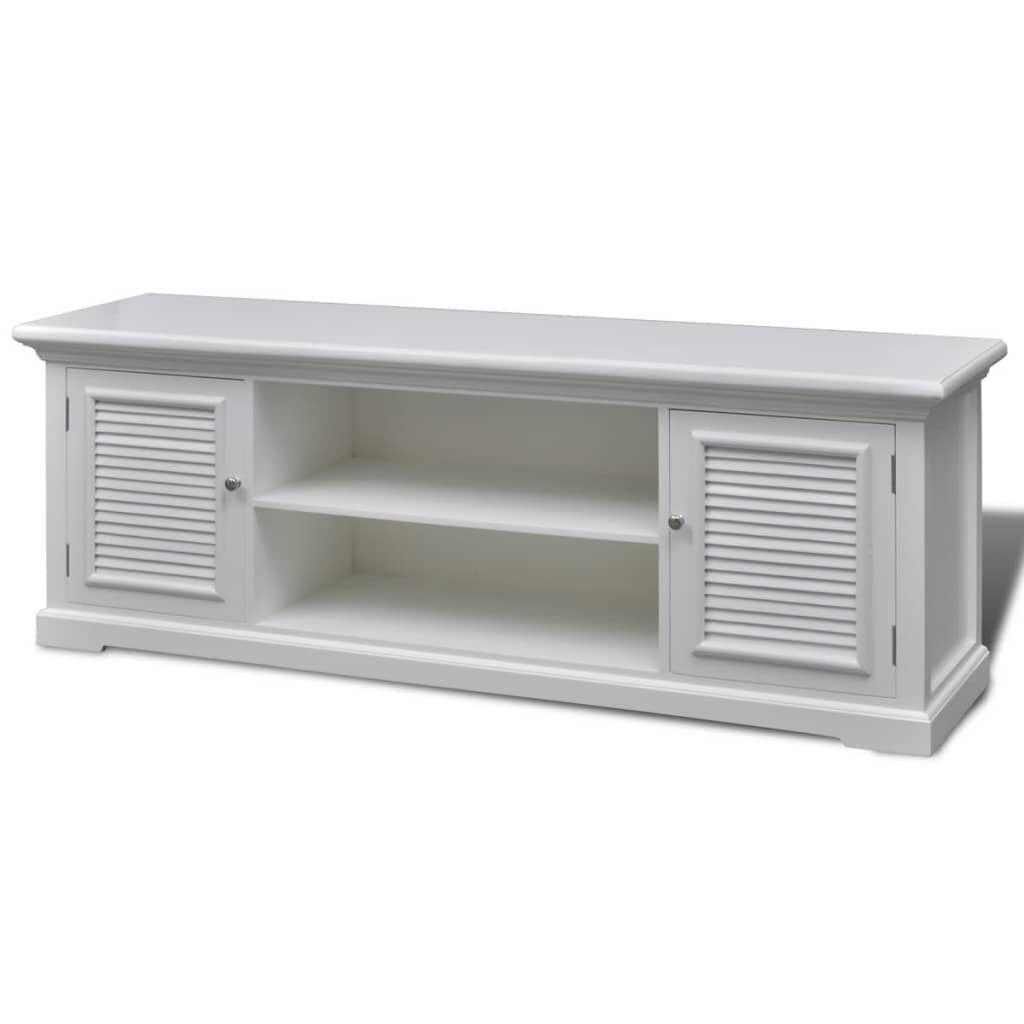 TV Stand White Wood Price