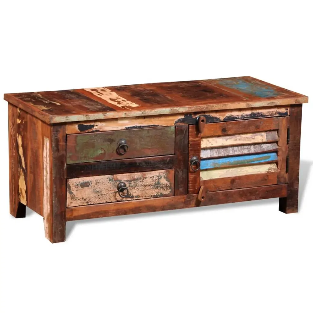 Reclaimed TV Hi-Fi Cabinet Side Cabinet Solid Wood Price