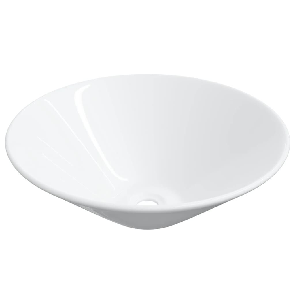 Wash Basins 2 pcs White 42x42x14 cm Ceramic Price