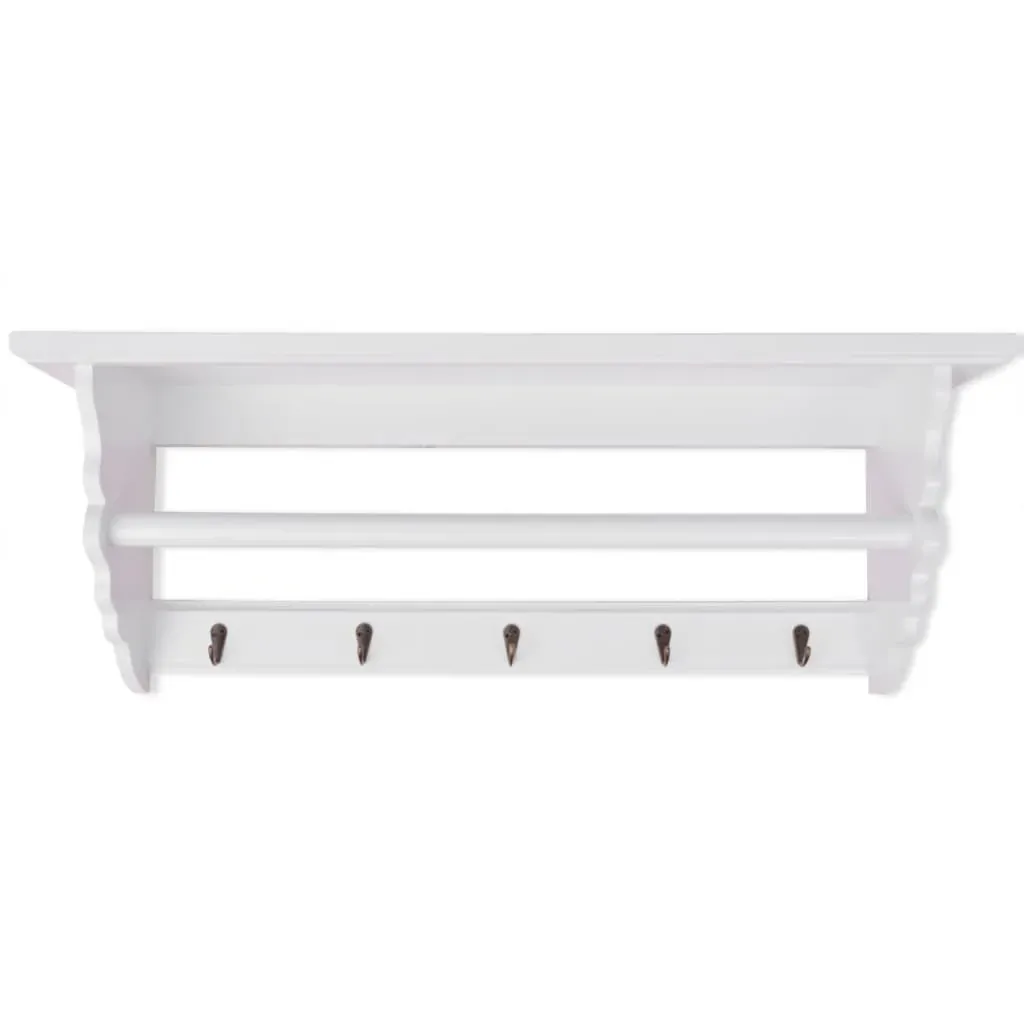 Coat Rack MDF White Baroque Style Price