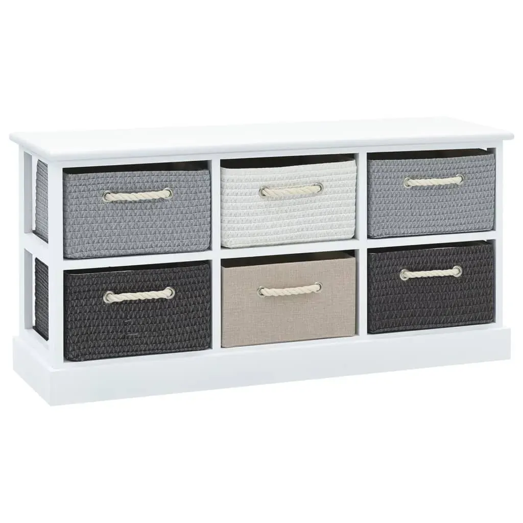 Storage Bench 6 Drawers Wood Price