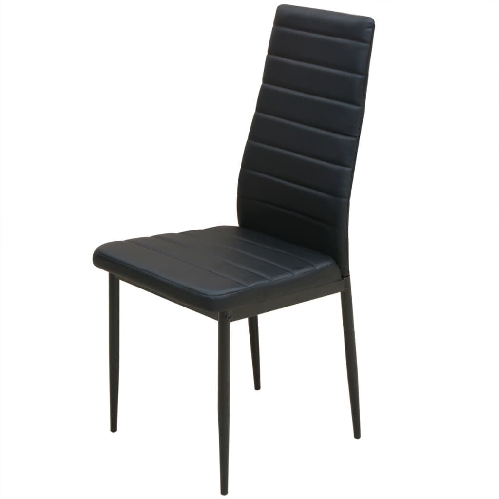 Five Piece Dining Table and Chair Set Black Price