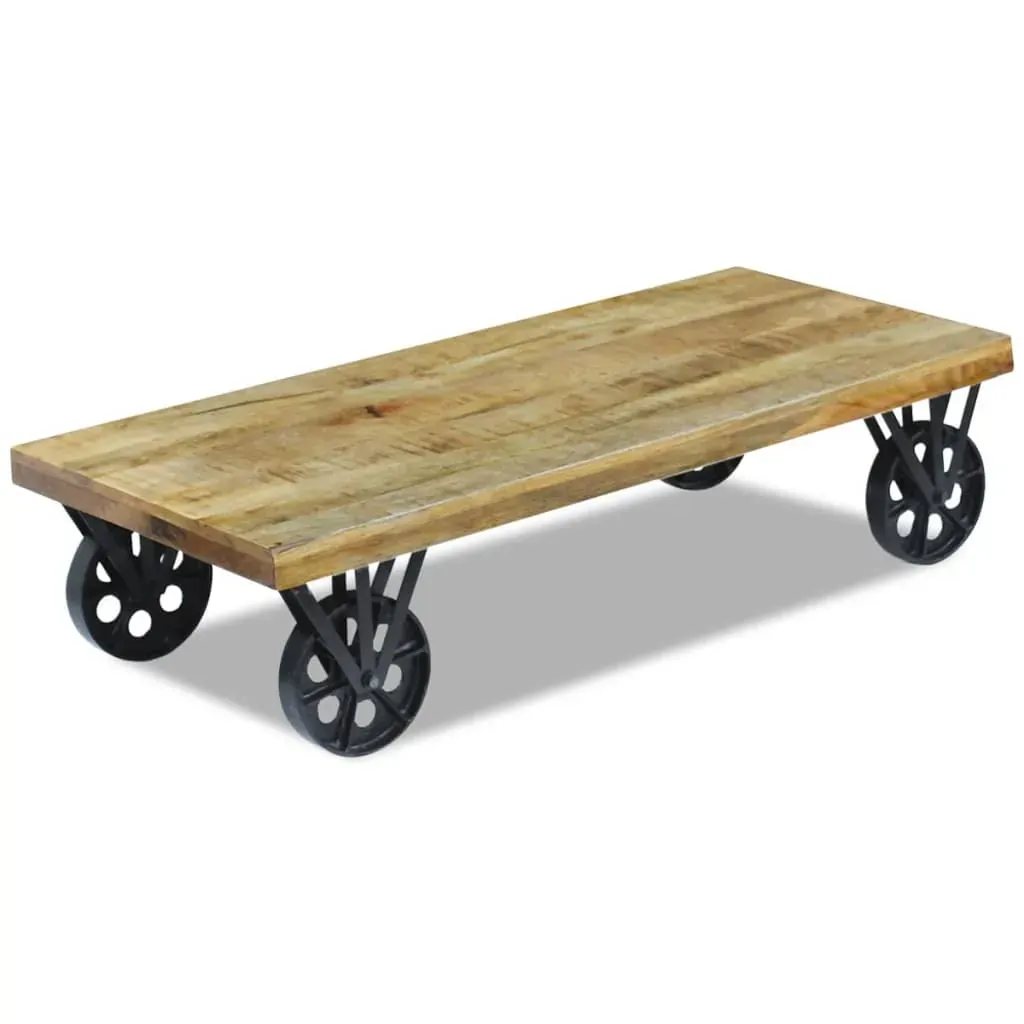 Coffee Table Mango Wood 120x60x30 cm Price