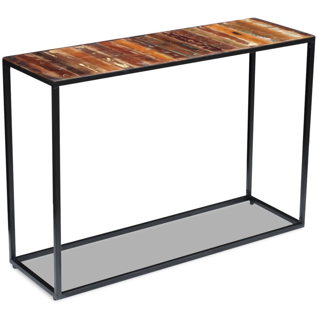 Console Table Solid Reclaimed Wood 110x35x76 cm Price