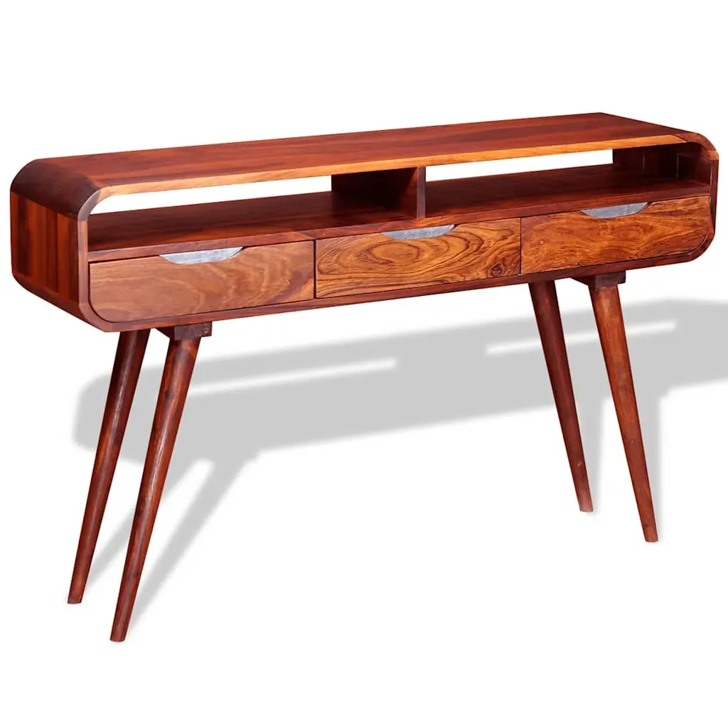 Console Table Solid Acacia Wood 120x30x75 cm Price