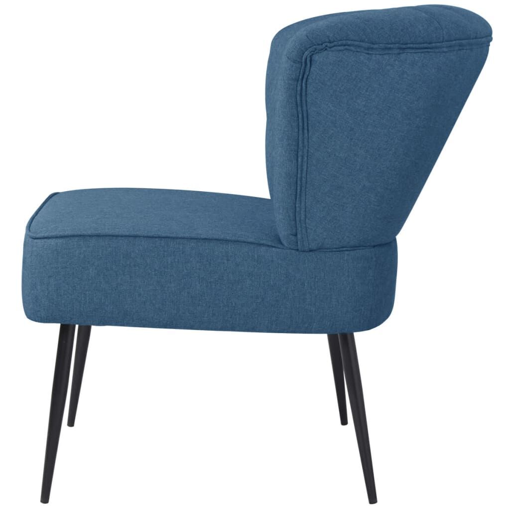 Cocktail Chair Blue Fabric Price
