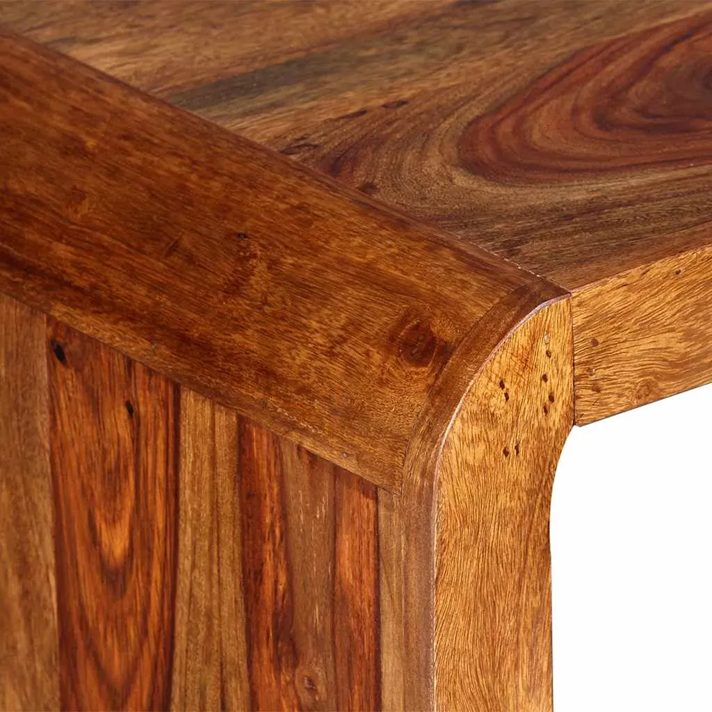 Sideboard/Desk Solid Acacia Wood Brown Price