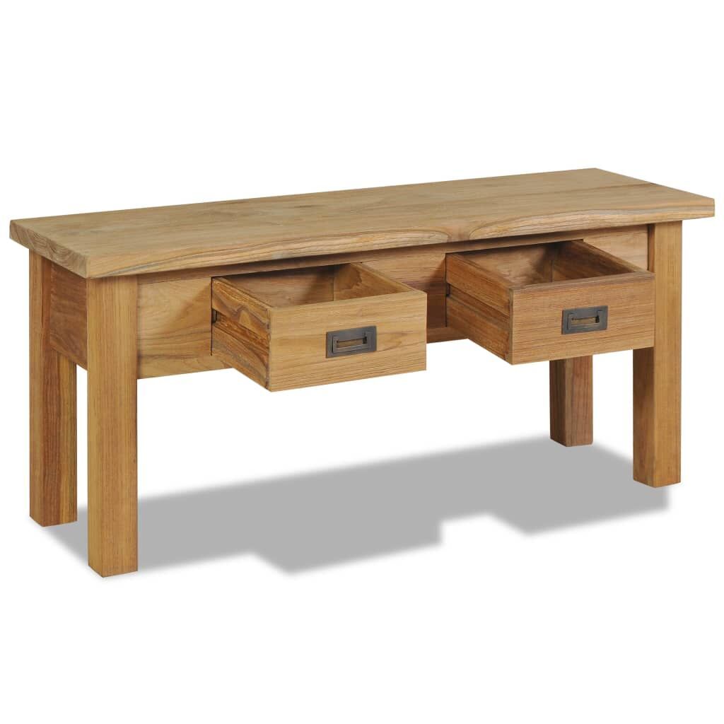 Hall Bench Solid Teak 90x30x40 cm Price