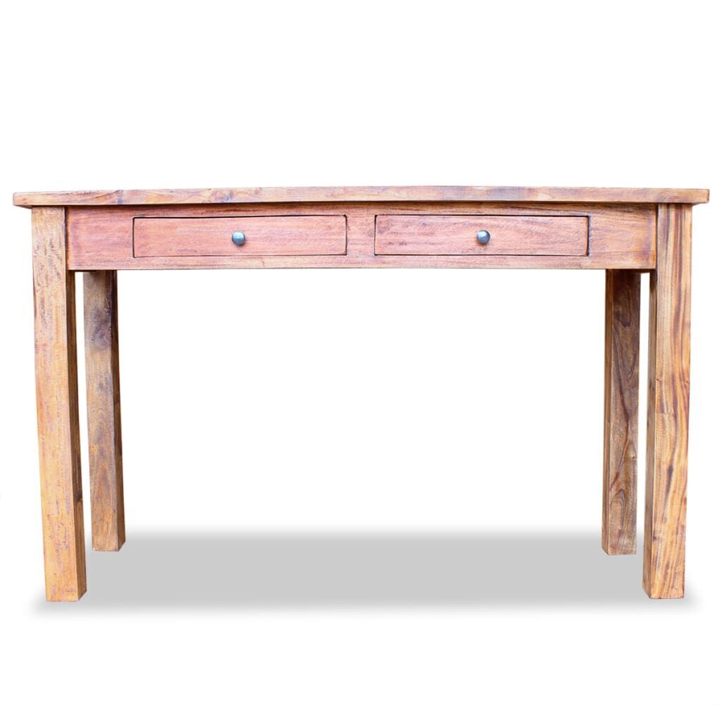 Console Table Solid Mahogany Wood 123x42x75 cm Price