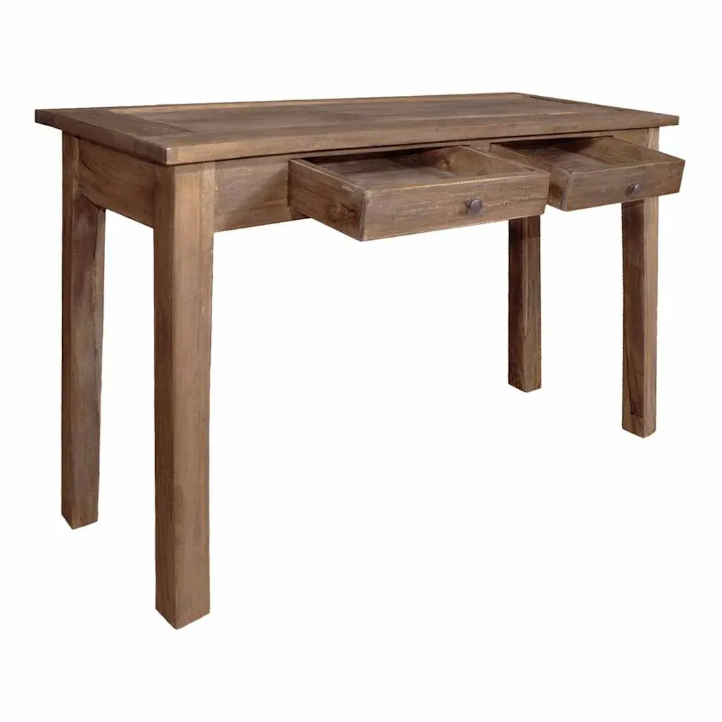 Console Table Solid Mahogany Wood 123x42x75 cm Price