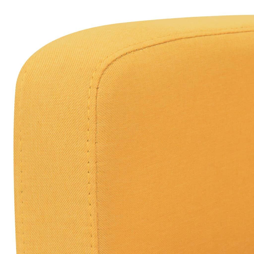 3-Seater Sofa 180x65x76 cm Yellow Price