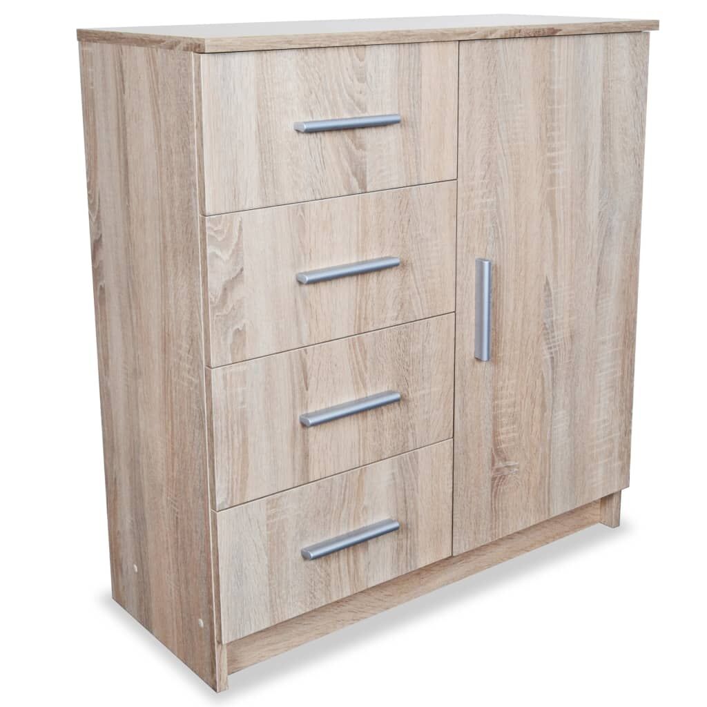 Sideboard Engineered Wood 79x35x88 cm Oak Price