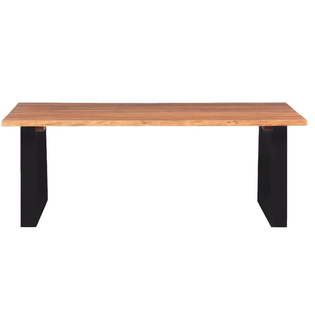 Coffee Table Solid Acacia Wood 110x60x40 cm Price