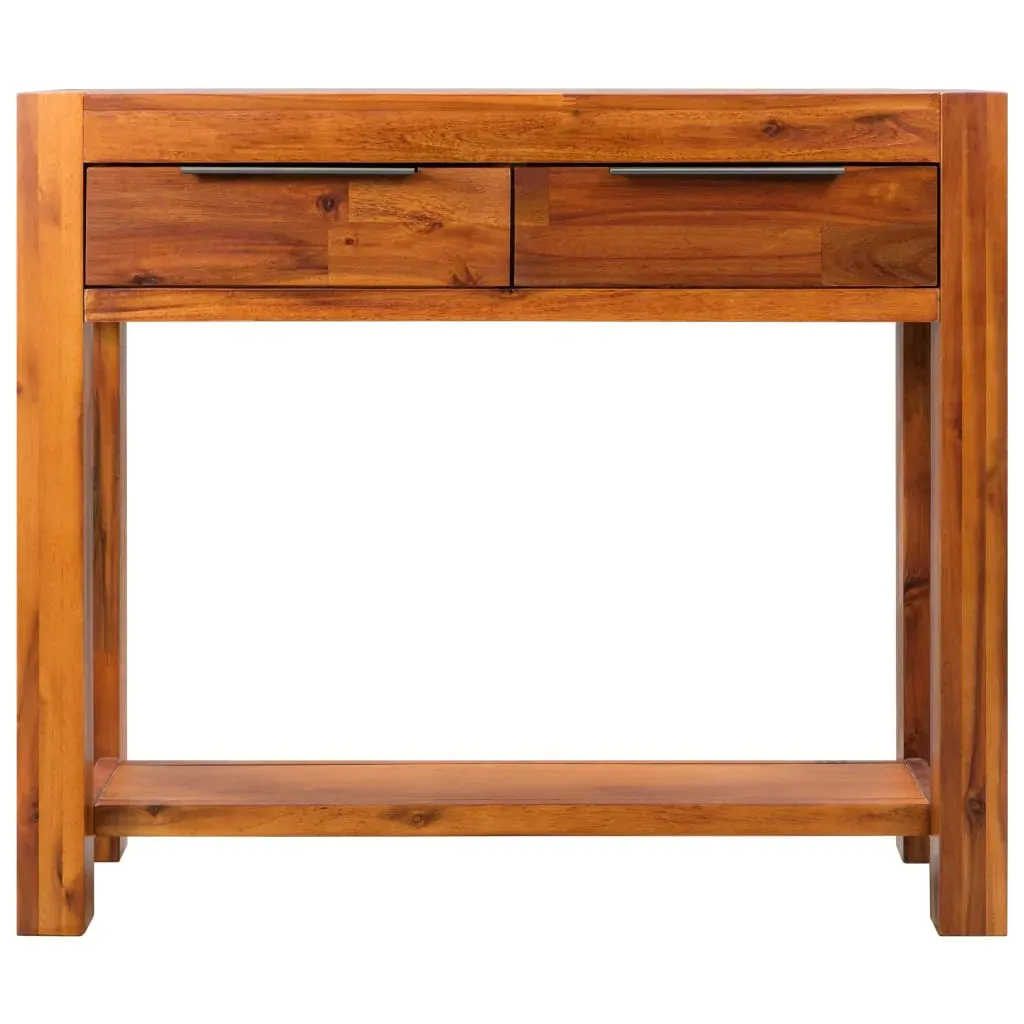 Console Table Solid Acacia Wood 86x30x75 cm Price