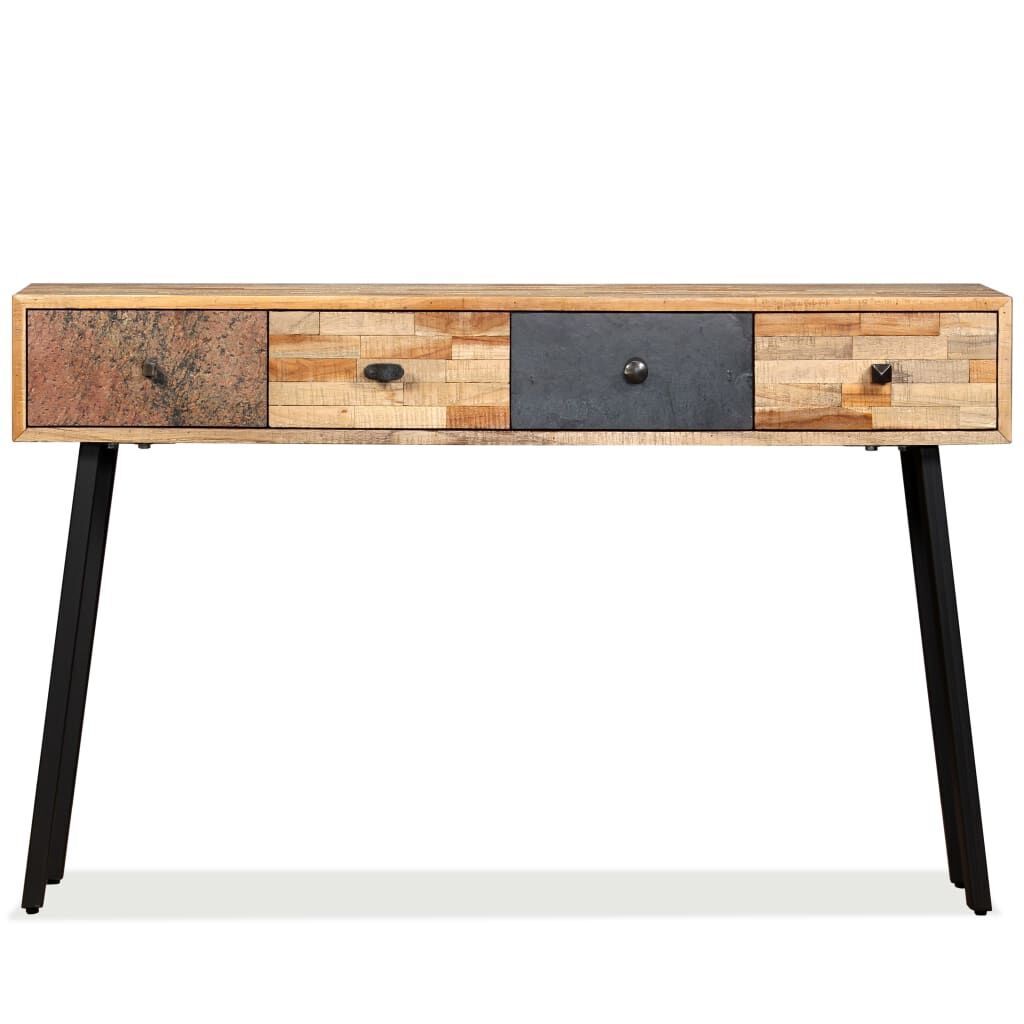 Console Table 120x30x76 cm Solid Reclaimed Teak Price