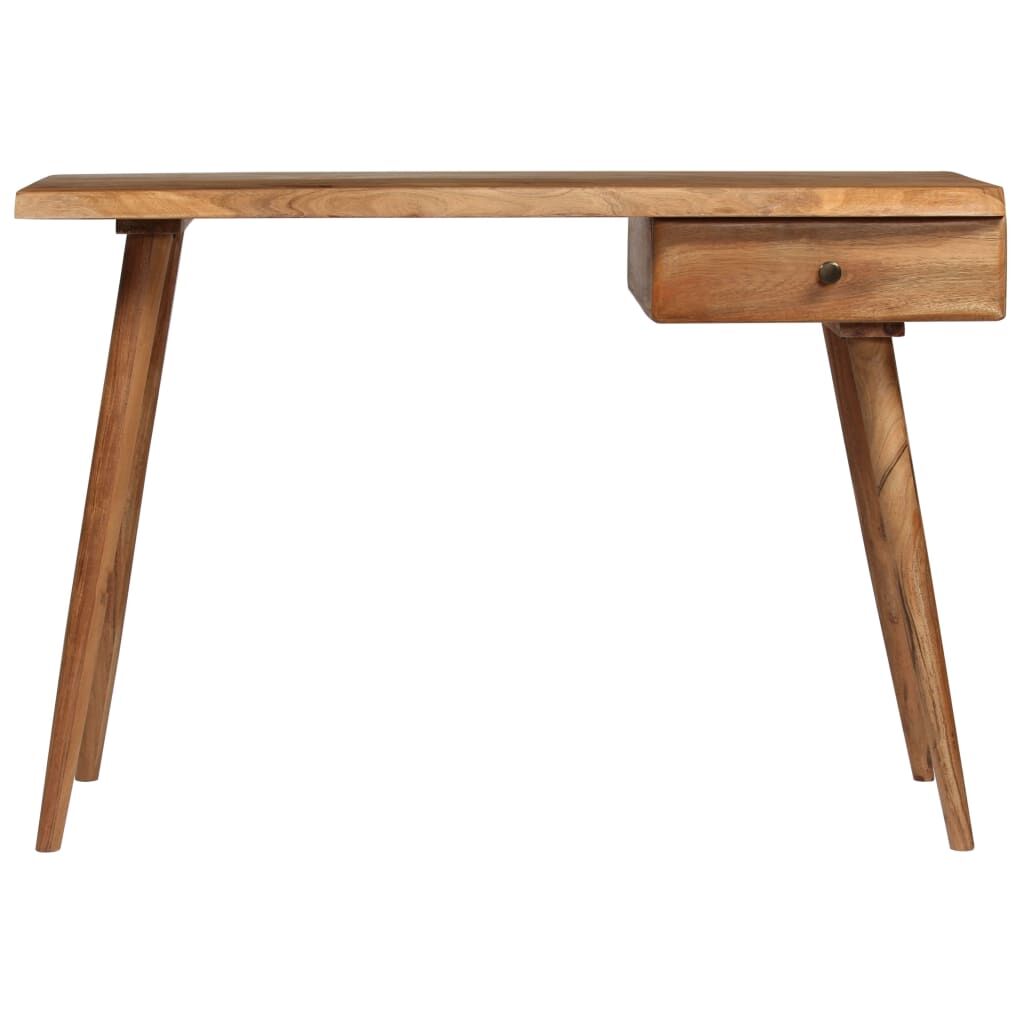 Writing Table Solid Acacia Wood 110x50x76 cm Price