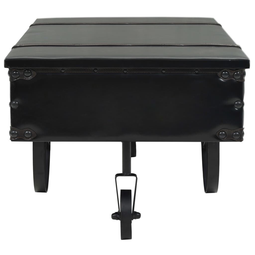 Coffee Table MDF and Fir Wood 110x55x43 cm Price