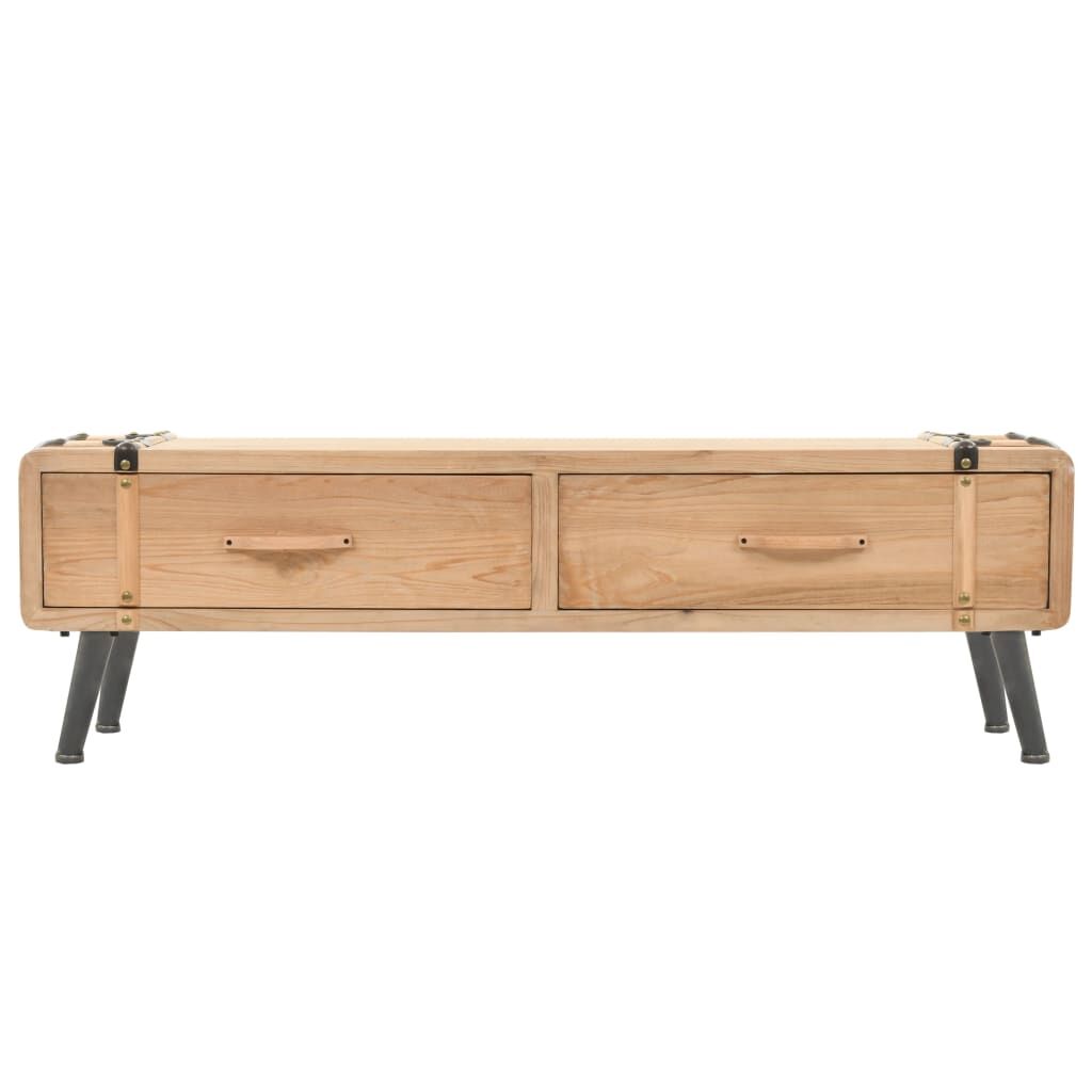TV Cabinet Solid Fir Wood 120x33x35 cm Price