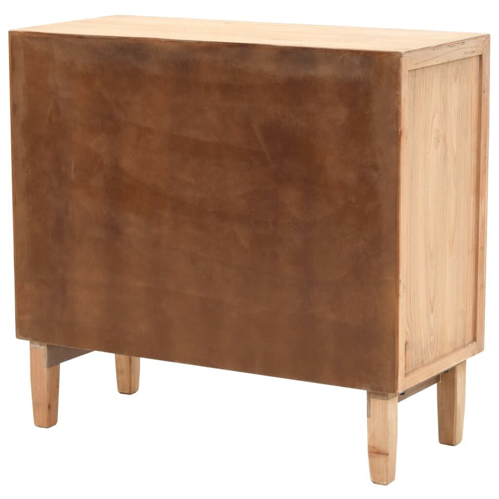 Drawer Cabinet Solid Fir Wood 80x36x75 cm Price