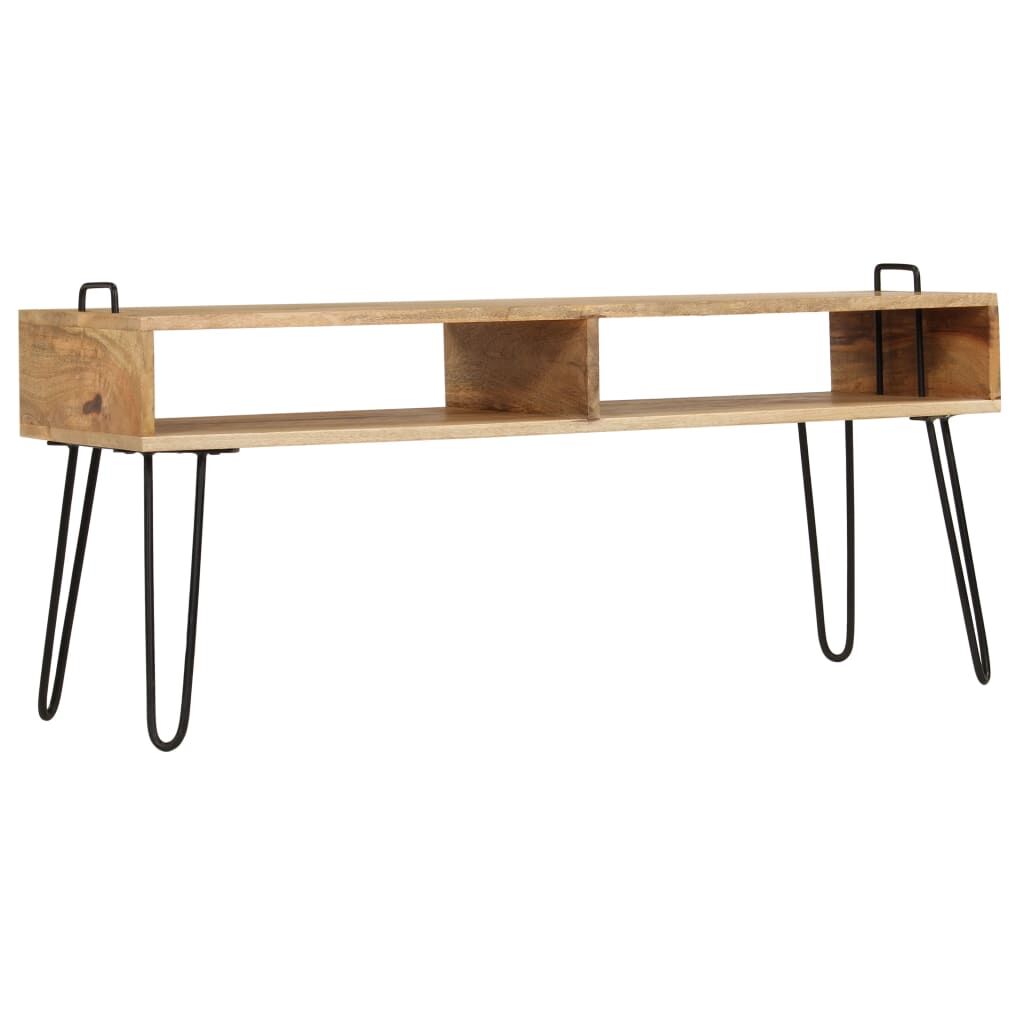 TV Stand Solid Mango Wood 110x35x45 cm Price