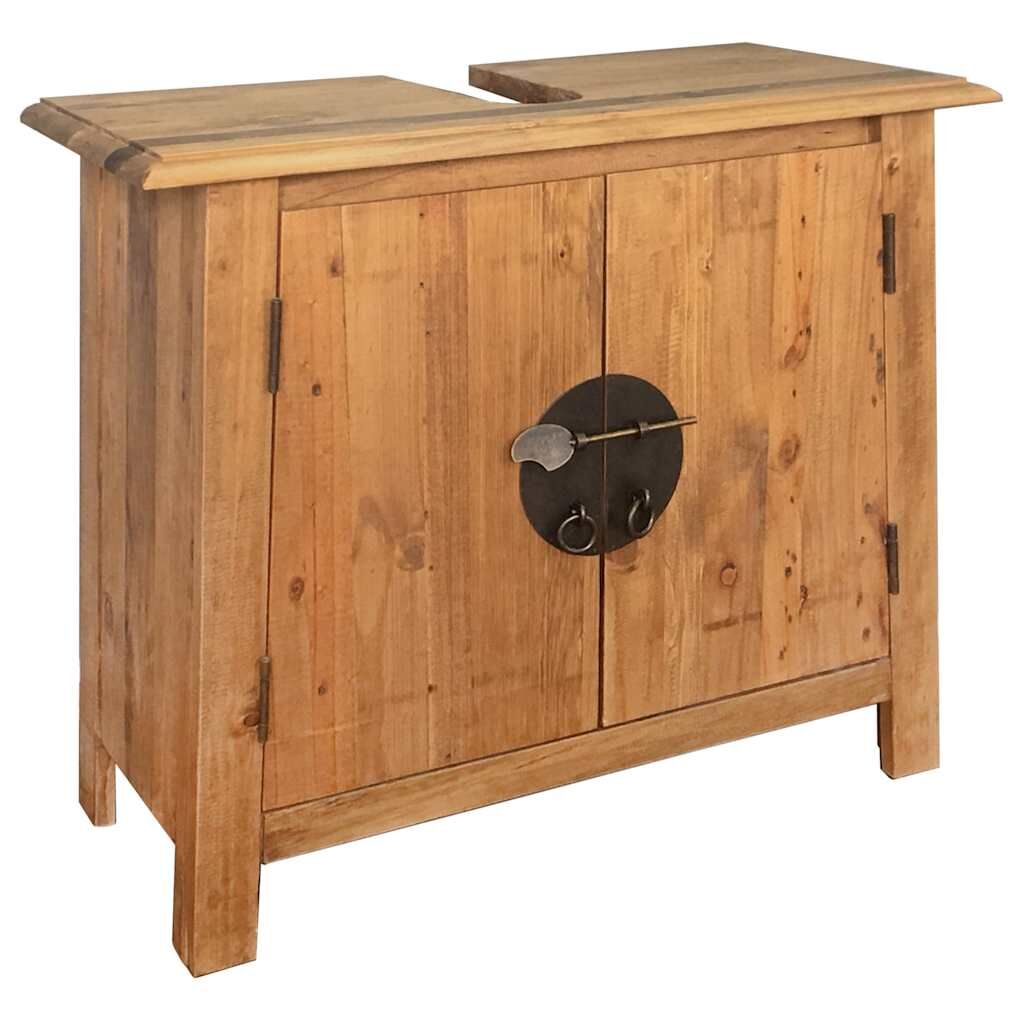 Bathroom Furniture Set Solid Pinewood Price