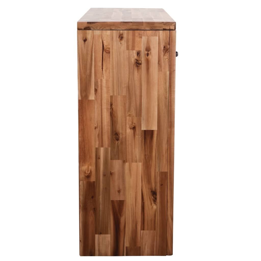 Console Table Solid Acacia Wood 86x30x75 cm Price