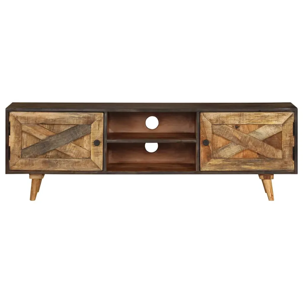 TV Cabinet Solid Mango Wood 140x30x45 cm Price
