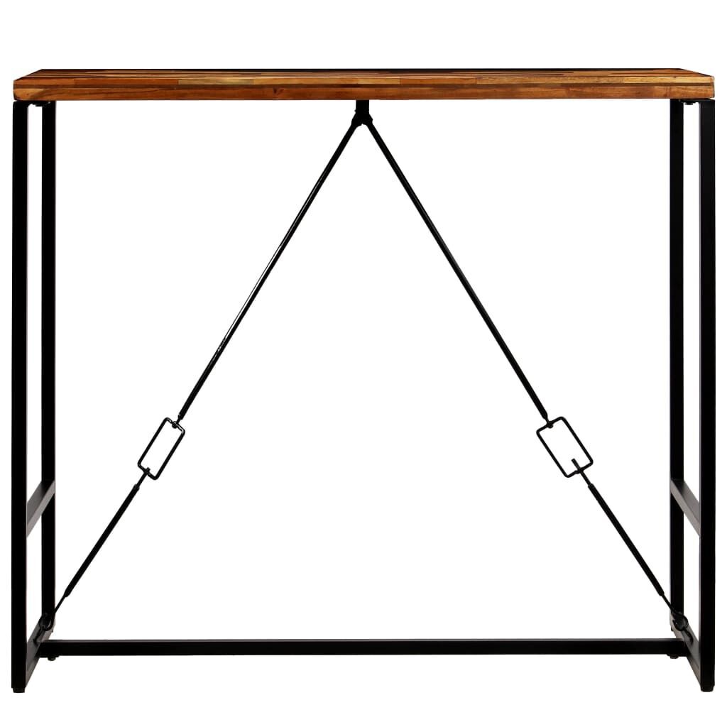 Bar Table Solid Reclaimed Wood 120x60x106 cm Price