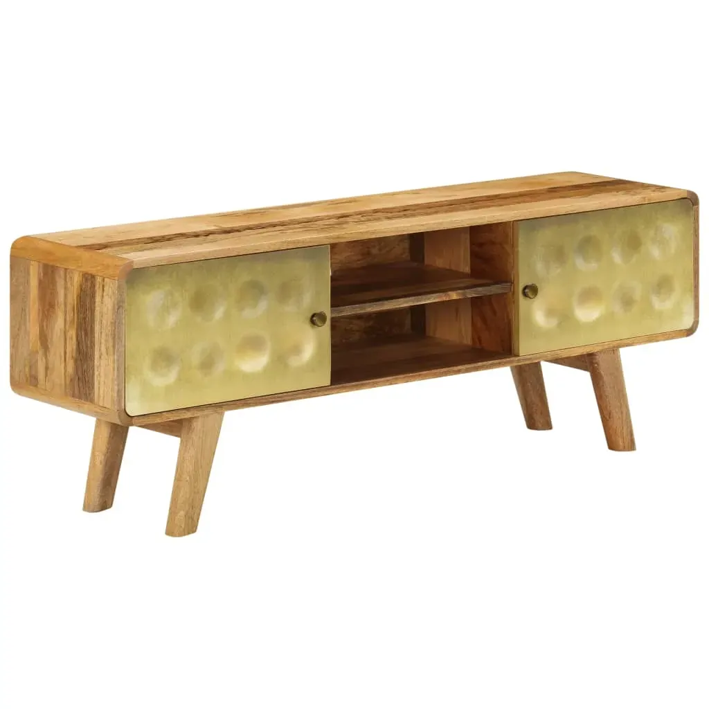 TV Cabinet Solid Mango Wood 120x30x45 cm Price