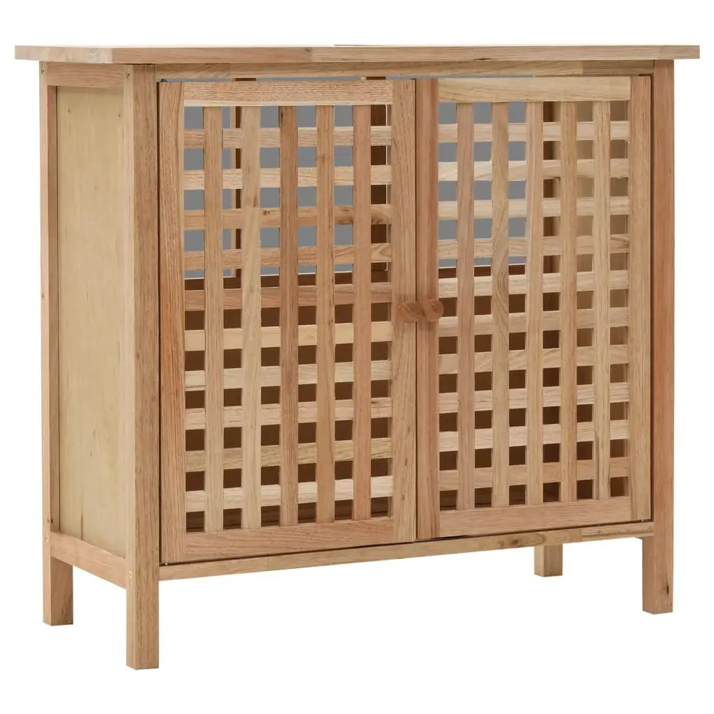 Sink Cabinet with Mirror Solid Walnut Wood Price