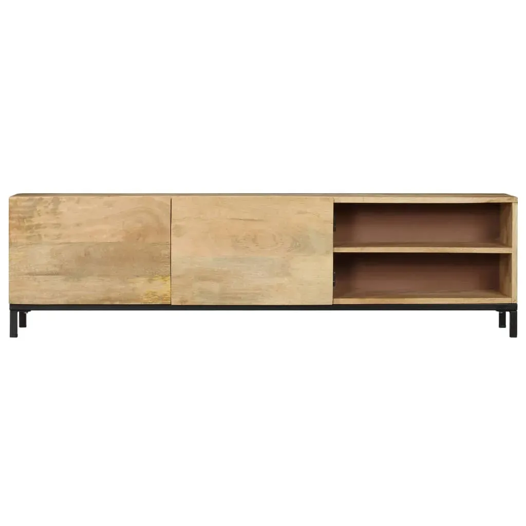 TV Cabinet 145x30x41 cm Solid Mango Wood Price
