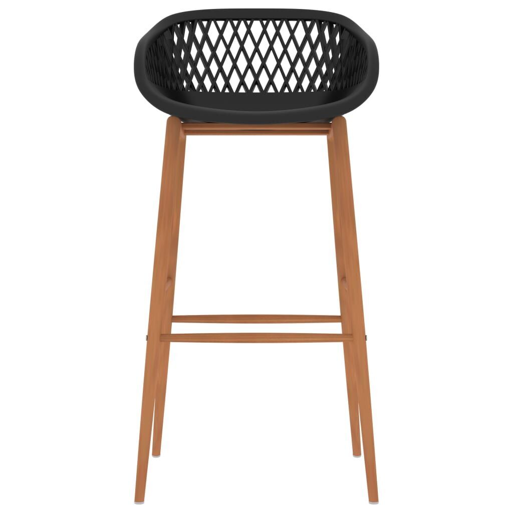 Bar Chairs 4 pcs Black Price