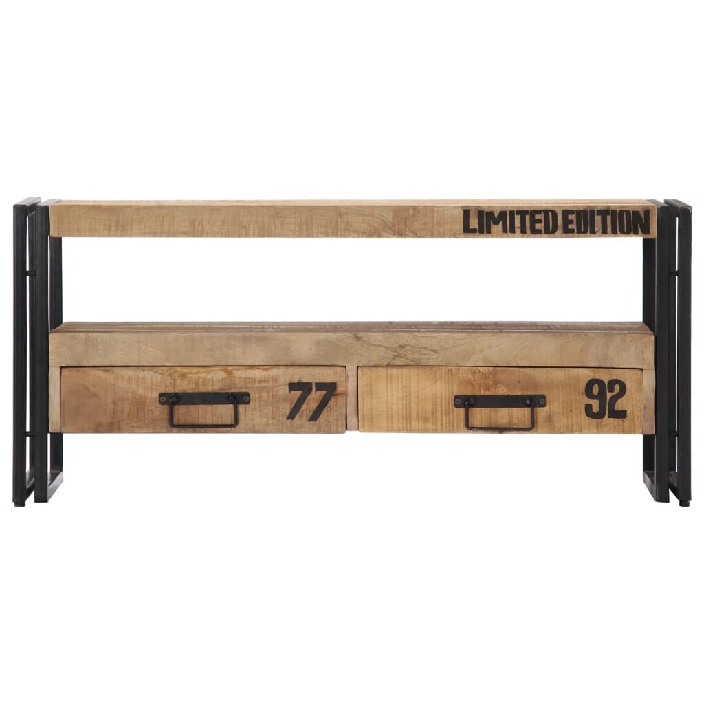 TV Cabinet 100x30x45 cm Solid Mango Wood Price