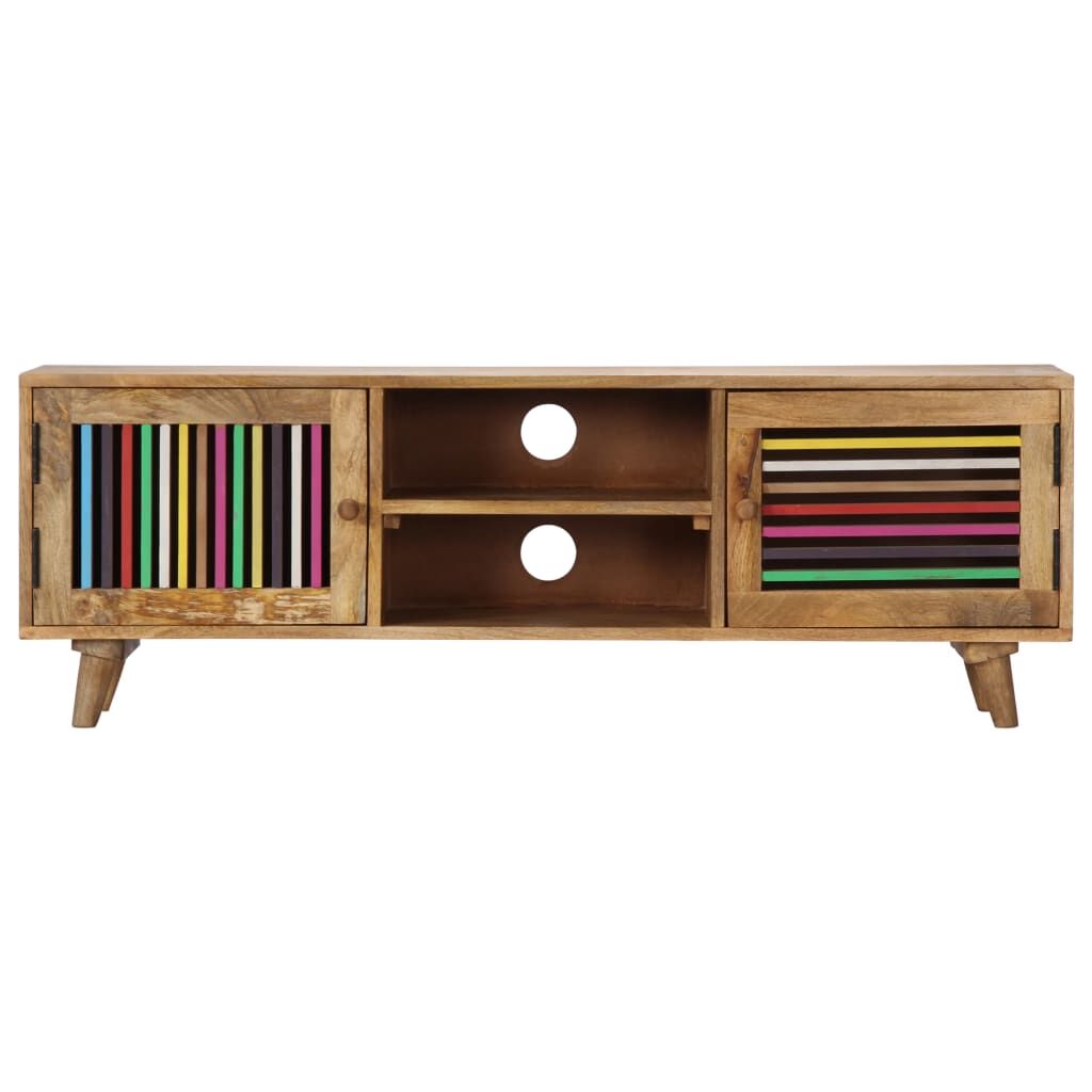 TV Cabinet 120x30x40 cm Solid Mango Wood Price